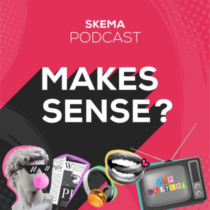 Cartaz MAKES SENS?, o podcast SKEMA
