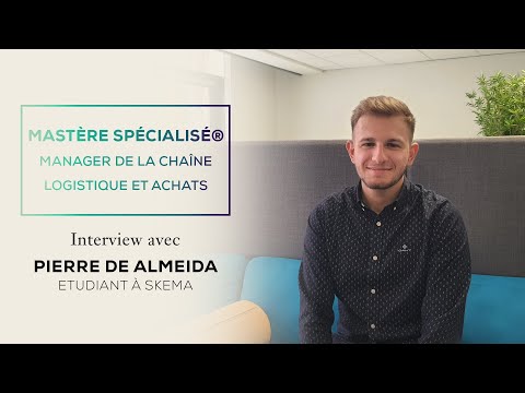 Témoignage de Pierre, étudiant en Mastère Spécialisé® Manager de la Chaîne Logistique et Achats
