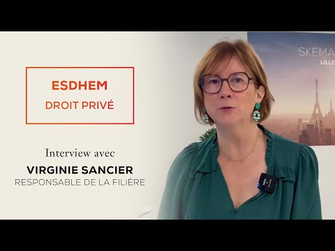 Découvrez l'ESDHEM avec son directeur, Olivier Lasmoles